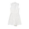 Blu Dot Zip Up Sleeveless Jumpsuit Wh