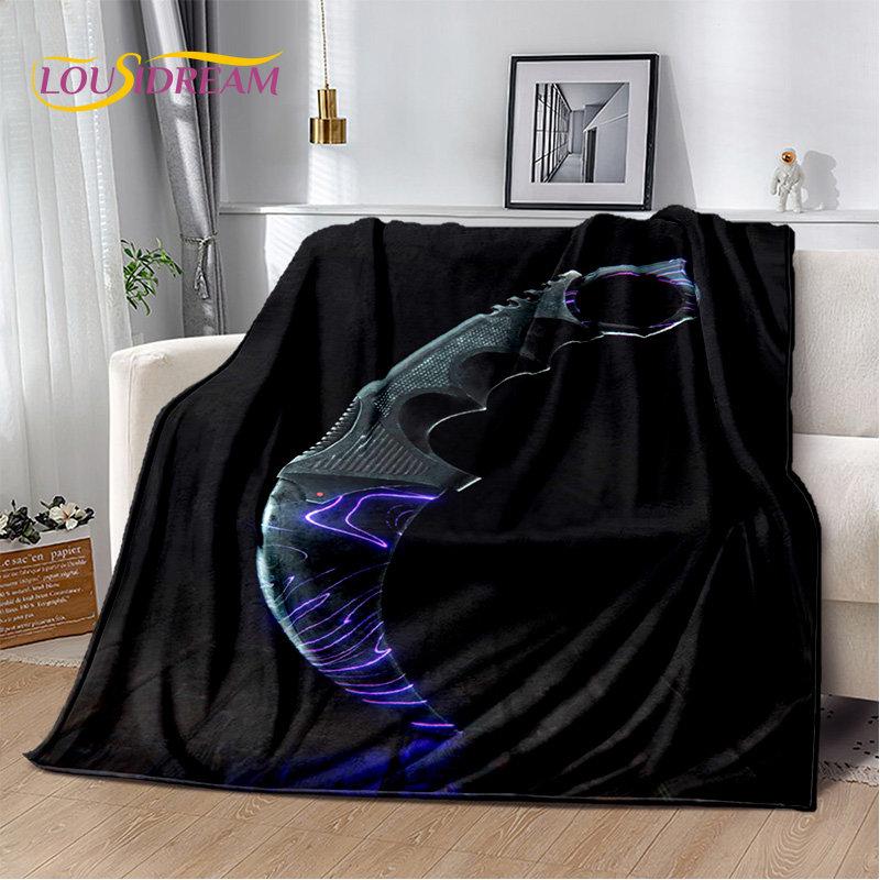 CS,knife,Swiss Knife Sword Games Soft Plush Blanket,Flannel Blanket Throw Blanket for Living Room Bedroom Bed Sofa Picnic Cover