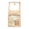 Wooden Wedding Cash Gift Storage Box Wedding Ceremony Money Holder Cash Gift Desktop Decoration Ornament Bride Groom Newlyweds Gift
