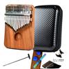 Easy To Thumb Mini 17 Key Mini Thumb Mini Kalimba Easy Instrument for Comes with Storage Bag Yaonkaku, Play, Piano, Sapele, Kalimba, Kalimba, Girl's