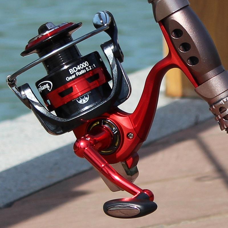 

Sougayilang 5,2:1 металлическая катушка, спиннинговая рыболовная катушка, фидер и колесо для ловли карпа, рыболовные снасти