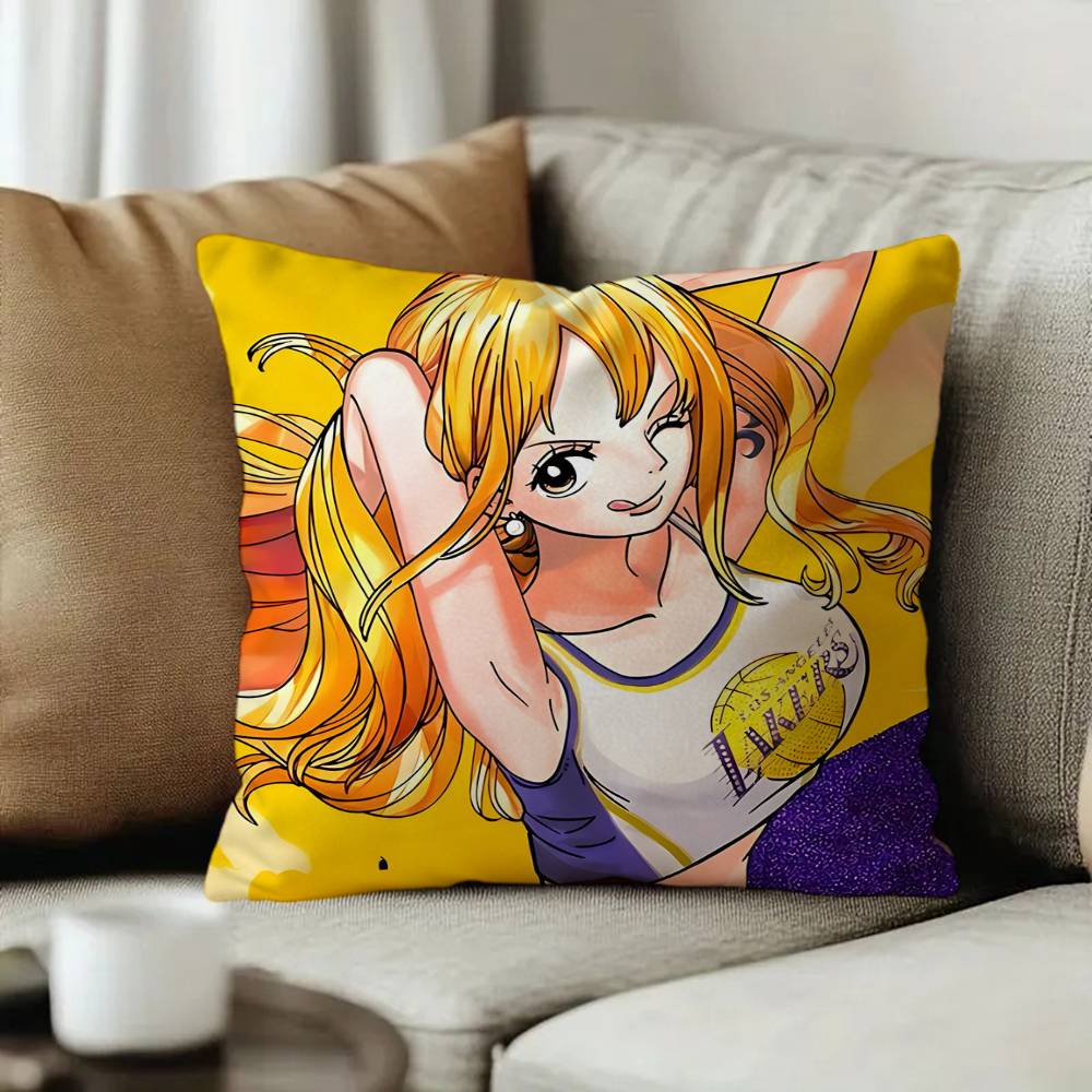 O-ONE-P-PIECE Nami Maple Design Cushion Cover Happy Autumn Harvest decor Holiday Decorati Pillow Cover