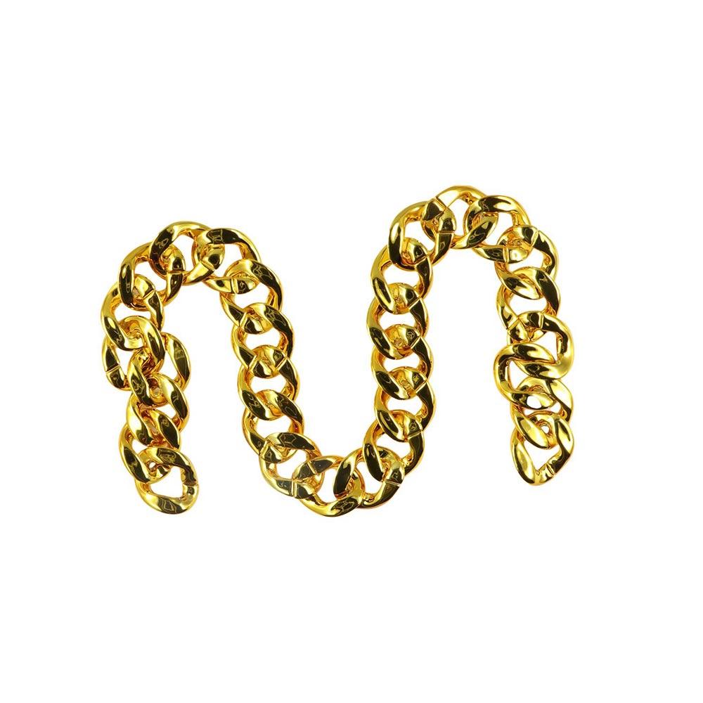 Design de Nicho Homens Colar Exagerado Corrente para Suéter Punk Corrente Grossa Colar Joias da Moda