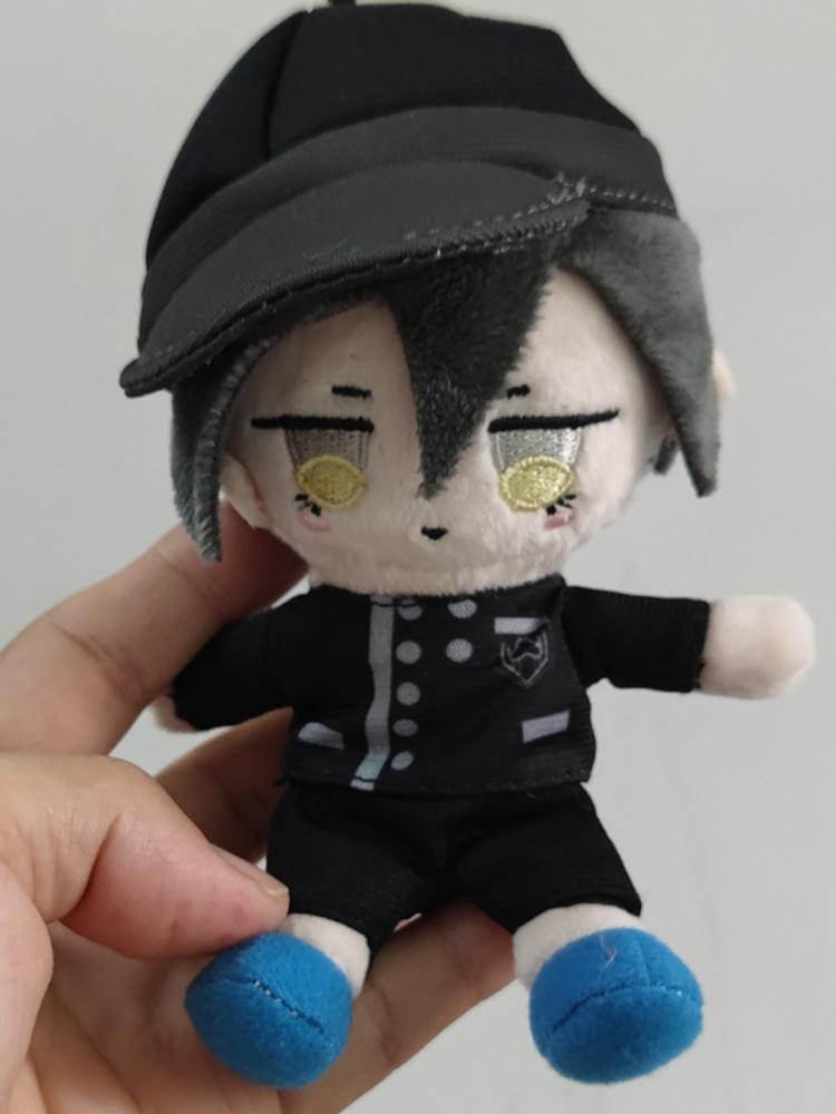 Game Danganronpa Character Plush Pendant Soft Keychain Kokichi Oma Dolls Nanami ChiaKi Keyring Stuffed Rantaro Amami Toys Gifts