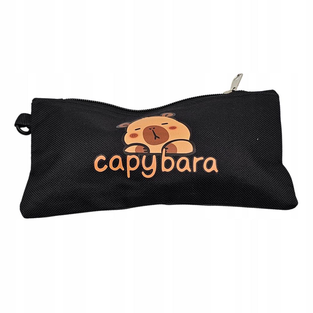 Kapybara Backpack School Roomy Satchel Set 3In1 Pencil Case Bag
