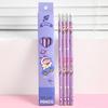 4Pcs Astronaut Cartoon Pencils Set Portable Space Theme Pencils with Eraser Head Safe Kids