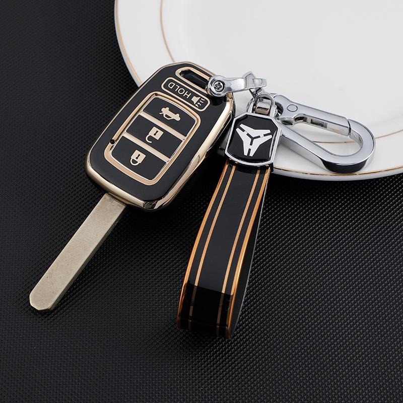 TPU Phnom Penh Car Remote Key Cover Case Shell For Honda Accord 2016 2017 Civic 2016 2017 2018 2019 Keychain Accessories