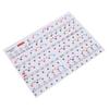 Removable Piano Key Stickers for Beginners & Kids Fashion Piano Sticker Keyboard Note Notation Stickers Staves Stickers