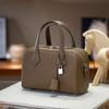 First layer TC cowhide Victoria 27cm bowling bag new leather large capacity tote bag portable shoulder bag