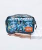 KiU Clear Clear Pouch, PVC Pouch, Makeup Pouch, Beach, Outdoor, Festival, PVC Pouch, Large, Men's, Women's, K339-176