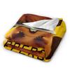 Hoppers  Flannel Throw blanket  blankets for Home Travel Super Warm Bedspread,