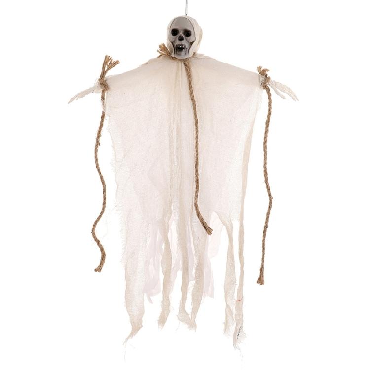 2pcs Halloween Hanging Decoration Hanging Specter Skull Specter Ornament Skeletons Specter For Haunted Theme Parties