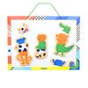 DJECO Crazy Animal Magnets, Educational Toy, Wooden Puzzle, Educational Magnetic Whiteboard, Nordic Montessori Style, Ages 2, 3, 4, 5, 6, Boys and