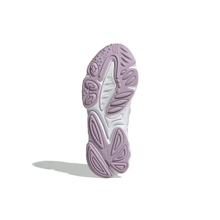 Adidas Womens Ozweego 'Soft Vision' (women's sizes) Cloud White / Soft Vision / Chunky Sneakers EG9204