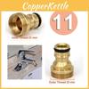Premium Brass Water Flow Connector For Agricultural Use And Garden Hose Nozzles