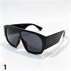 New large-frame retro personalized sunglasses for women, European and American spice girls, fashion versatile sunscreen sunglasses VE