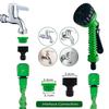 Tuyau d'arrosage extensible 15 m AIMOONSA – 7 modes, flexible anti-torsion, diamètre 10 mm