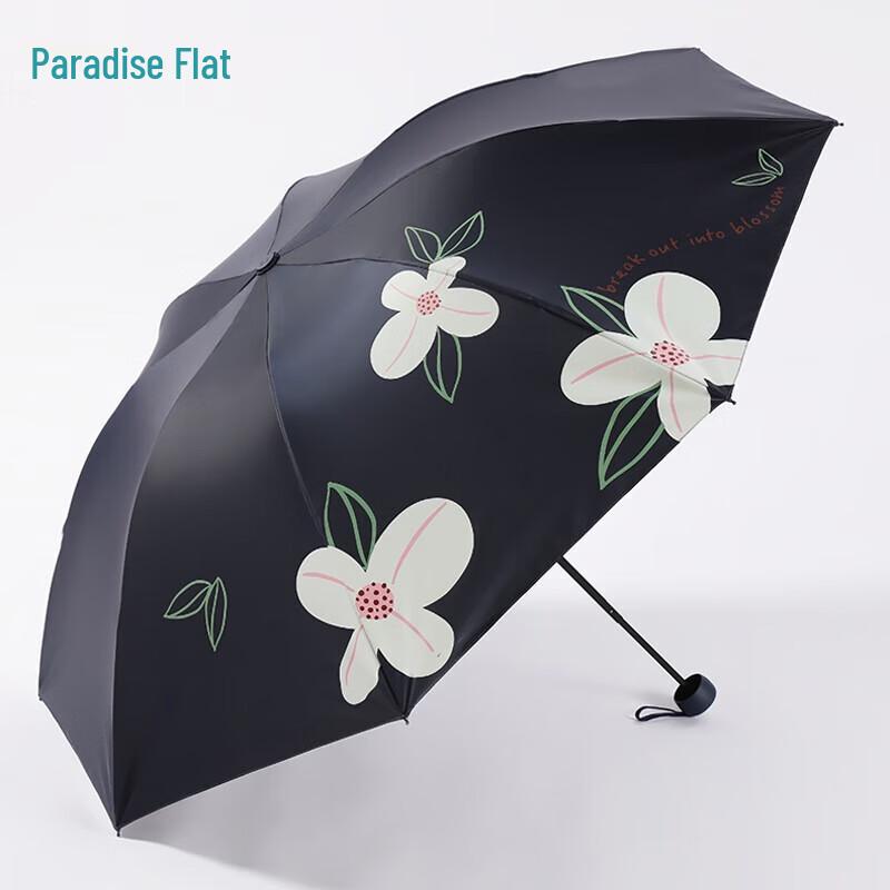 Paradise Ultralight Three-Fold Sun & Rain Umbrella