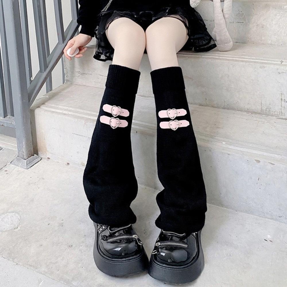 Y2K Leg Stockings Autumn Winter Thigh High Socks Casual Leg Warmers for Women