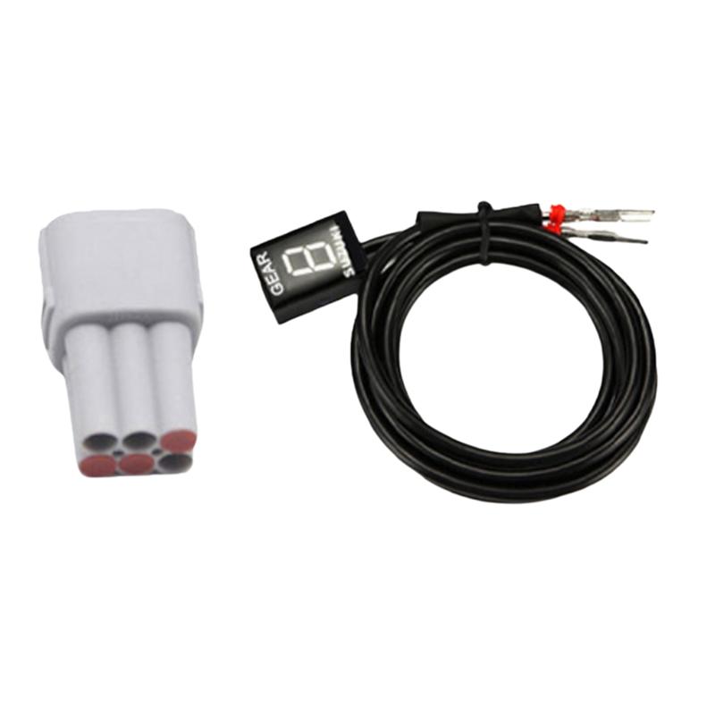 

Светодиодный мотоциклетный приборная панель Отображение передачи Цифровое отображение передачи Для Suzuki GSX1400 GSF650 GSF1250 RM-Z250 VZ800 чёрный