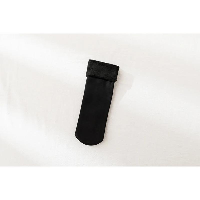 

Мужские утепленные зимние носки из термошерсти для женщин и бархата, повседневные домашние носки для снежного поля, осень, экипаж