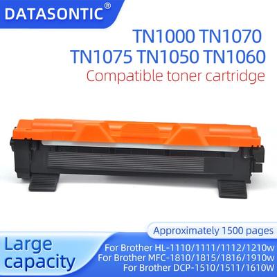 Kompatybilny wkład do Brother DCP-1510 DCP-1511 DCP-1610W kaseta z tonerem do drukarki TN1000 1050 TN1030 1060 1070 1075 kaseta