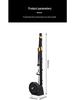 Upright Fitness Flywheel Trainer & Pull Machine