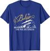 The Polar Express Believe  Christmas Family Matching Pajamas TShirt Sayings Quote Graphic Tee Tops Xmas Party Holiday Clothes