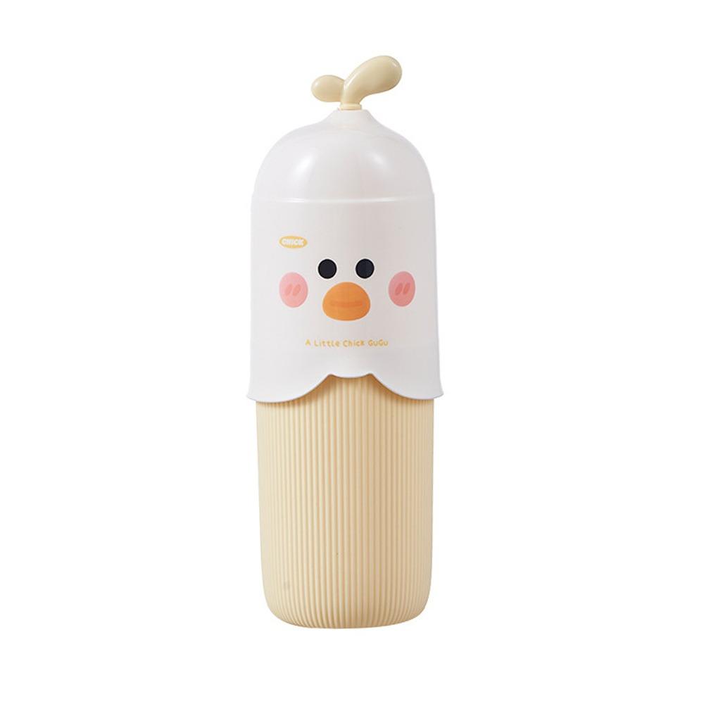 Durable Plastic Portable Toothbrush Case Wash Storage Box Mouthwash Cup Toothbrush Cup Bathroom Accessories