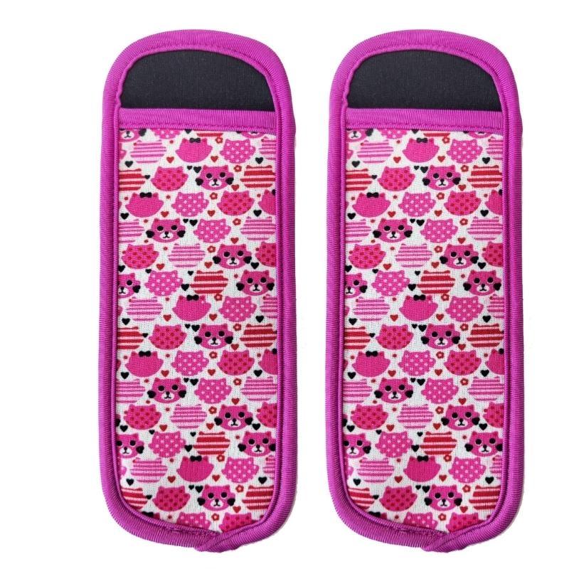 Unique Print Ice Bags for Kids Comfortable Ice Guard Easy to Use Popsicles Holder Bags Ice Lollies Sleeves