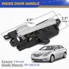 Chrome Interior Ide Door Handle Front Or Rear Left Driver Side For 2011-2015 Hyundai Sonata 826103S010 82610-3S010