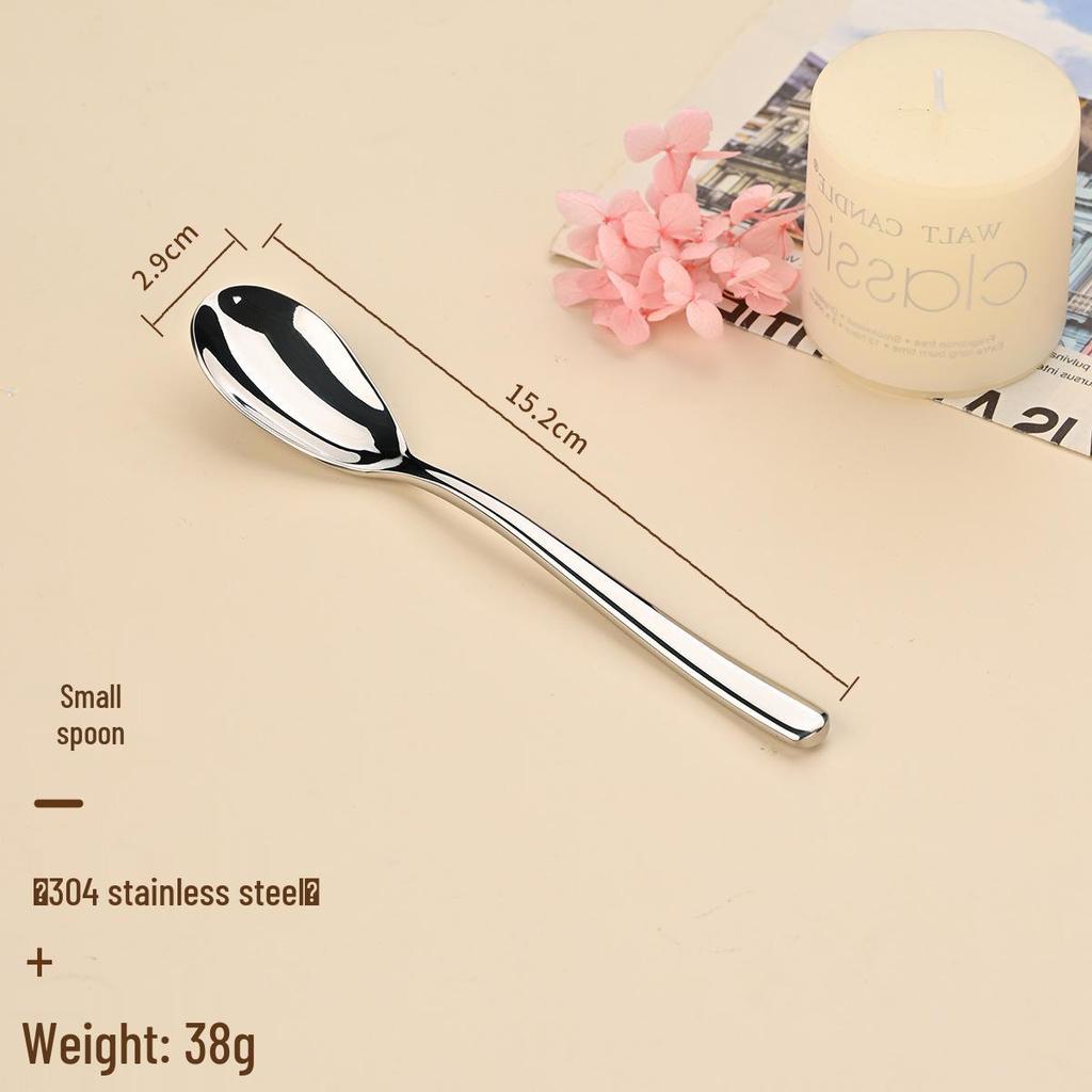 Premium 304 Stainless Steel Cutlery Set: Knife, Fork, and Spoon for Steaks - Perfect for Restaurants and Hotels