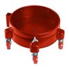 Durable Car Wash Bucket Dolly 360 Degree Rolling Caster Multifunctional Cleaning Holder for Car Wash Crew