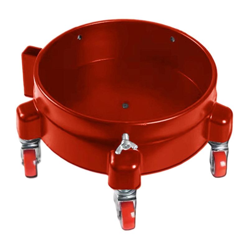 Durable Car Wash Bucket Dolly 360 Degree Rolling Caster Multifunctional Cleaning Holder for Car Wash Crew