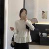 Autumn Winter Korean Style Polka Dot Turtleneck Long Sleeve Women's Slimming Base Layer Shirt