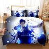 Anime KurokoS Basketball Kuroko Tetsuya Bedding Collection With Bed Linen Cartoon Duvet Cover Collection Pillowcase Twin Size For Boys Bedclothes