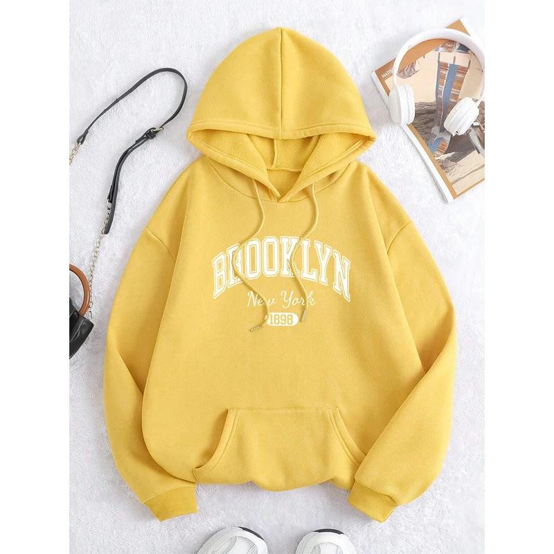 Cartoon Anime Couple European Size Printed Sweater Hooded Sweater