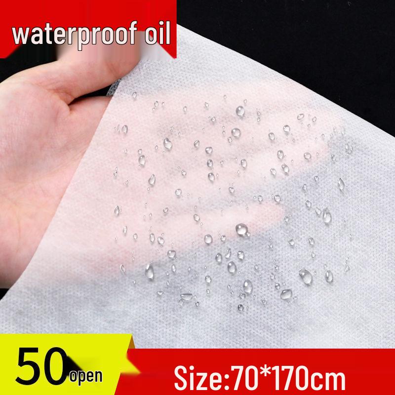 Breathable Disposable Massage Bed Sheets: Waterproof, Oil-Proof, Thickened, Non-Woven with Face Hole