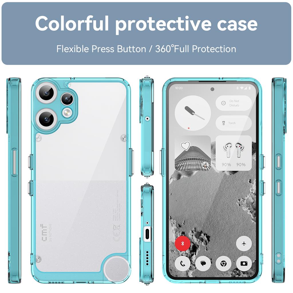 For Nothing CMF Phone 2 Pro Case TPU + Acrylic Protective Clear Phone Cover