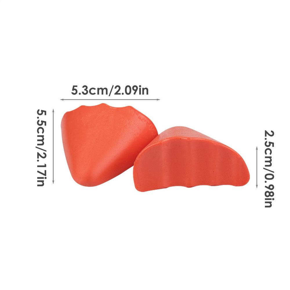1 Pair High Heel Toe Plug Shoe Insert Big Shoes Toe Front Filler Cushion Pain Relief Protector Shoes Accessories