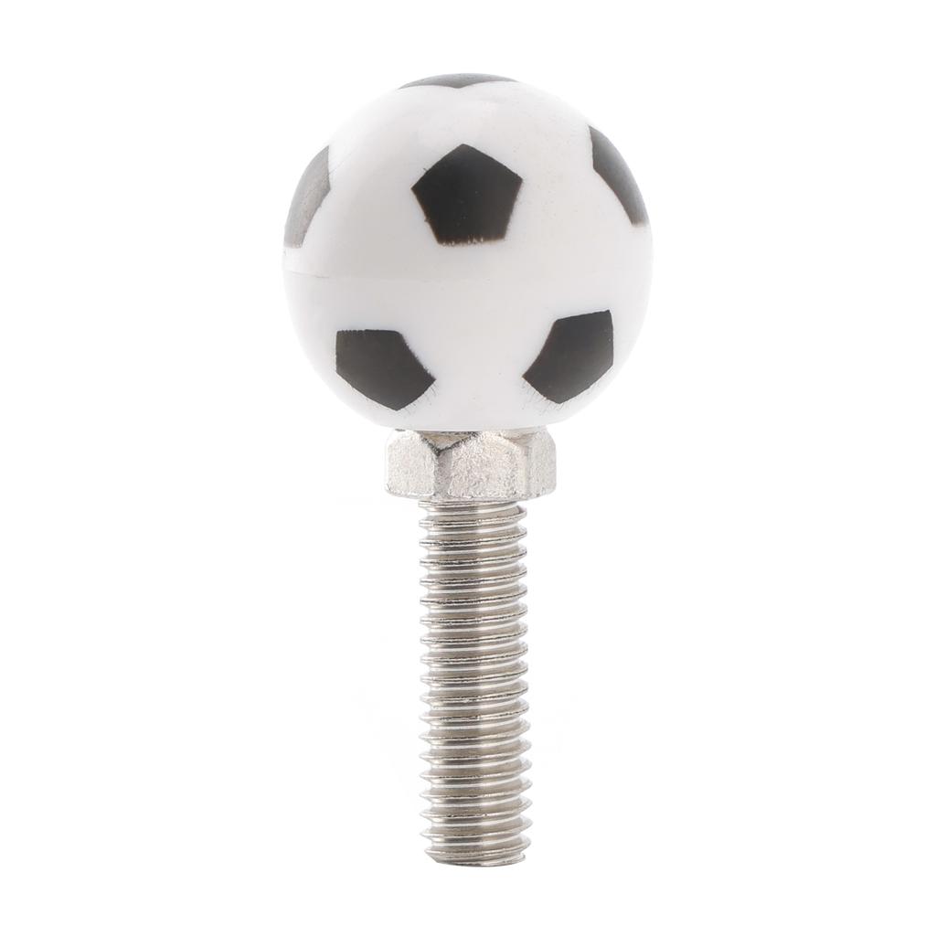 4x Custom SOCCER License Plate Bolt Screw Plastic Motorcycle Chopper Trike