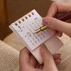 2025-2026 Desk Calendar, From May 2025 To December 2026, 20-Month Small Calendar, 6.5x7x3cm Paper Small Desk Calendar Calendar