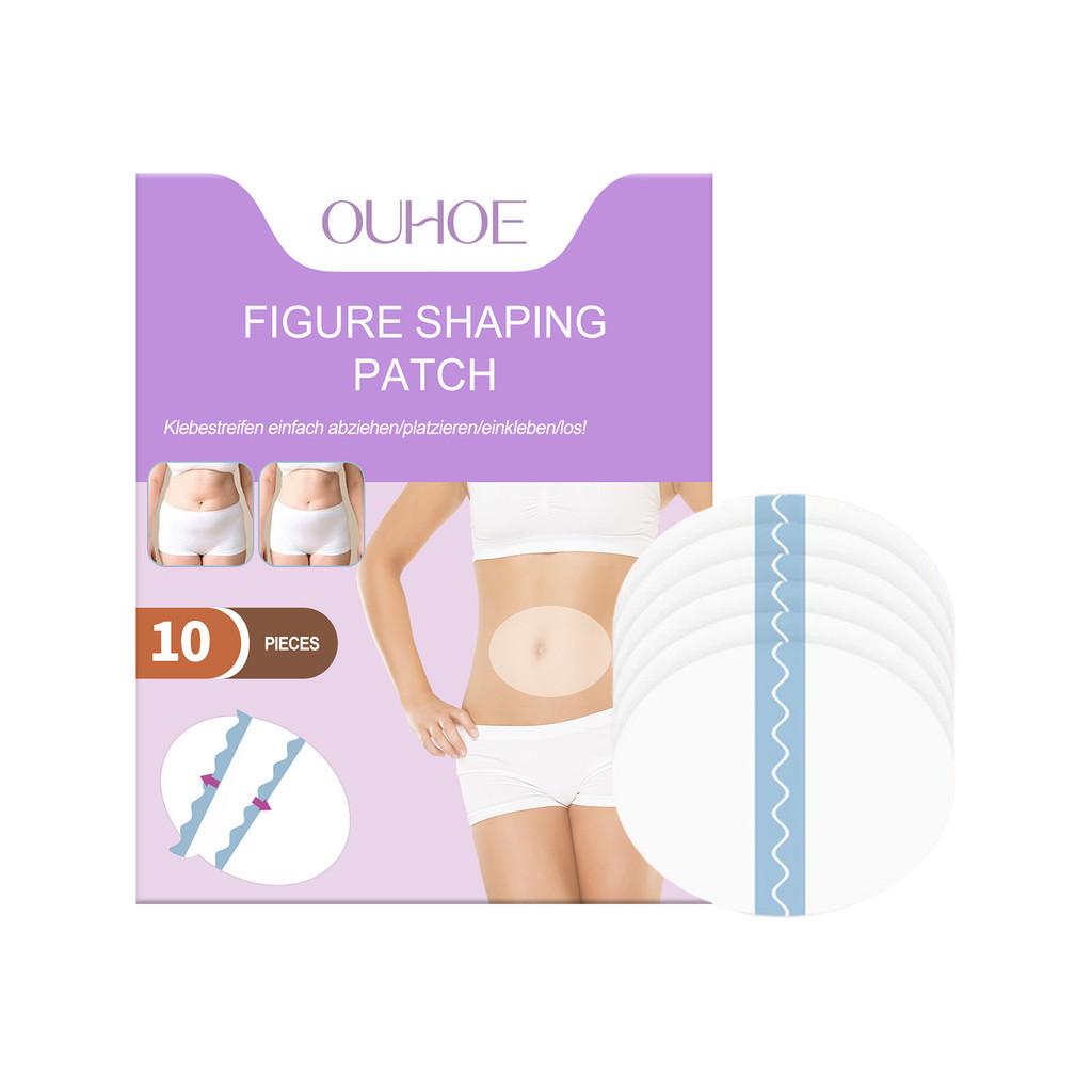 Button Belly Slimming Patches For Soft Skin And Beautiful Body Shape 10 Pieces