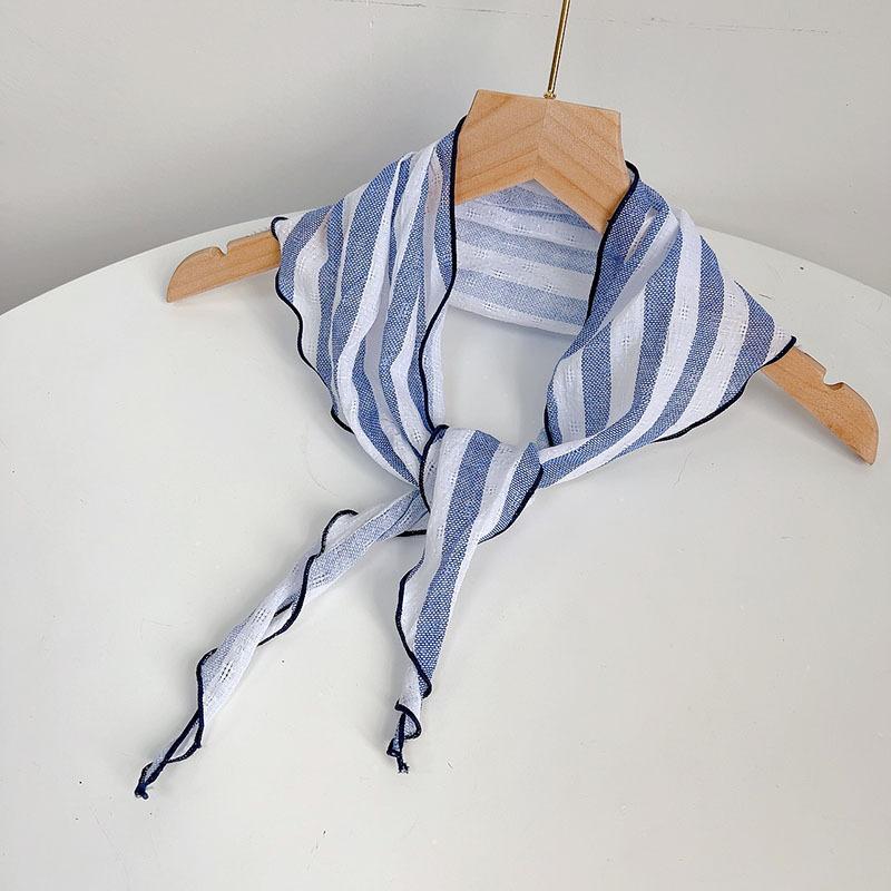 Summer New Triangle Soft Neck Protection Scarf Children's Cute Small Scarf Parent-child Small Scarves
