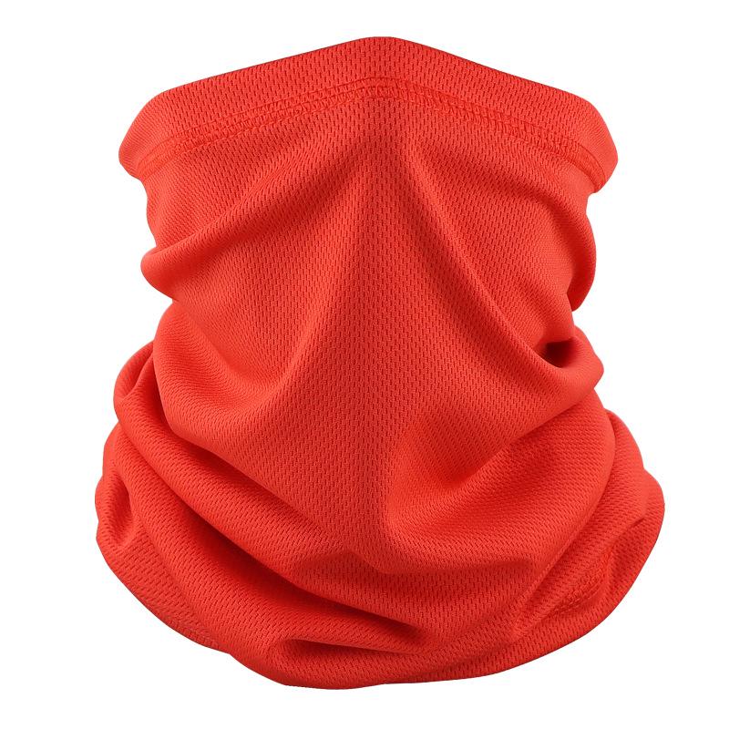 Breathable Quick-Dry Neck Gaiter: Outdoor Cycling Face Mask & Mesh Neck Warmer Headscarf