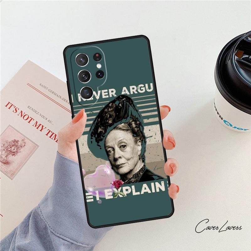 

Downton Abbey TV Series phone case For Samsung Galaxy S24 S25 S23 S22 Ultra Note 10 20 Plus S20 S21 FE Cover For Note10 Pro(Plus)