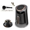 600W Automatic Turkish Coffee Maker Machine Electric Pot Portable Travel Kettle Cafe Machine Pump Steam Coffee Maker