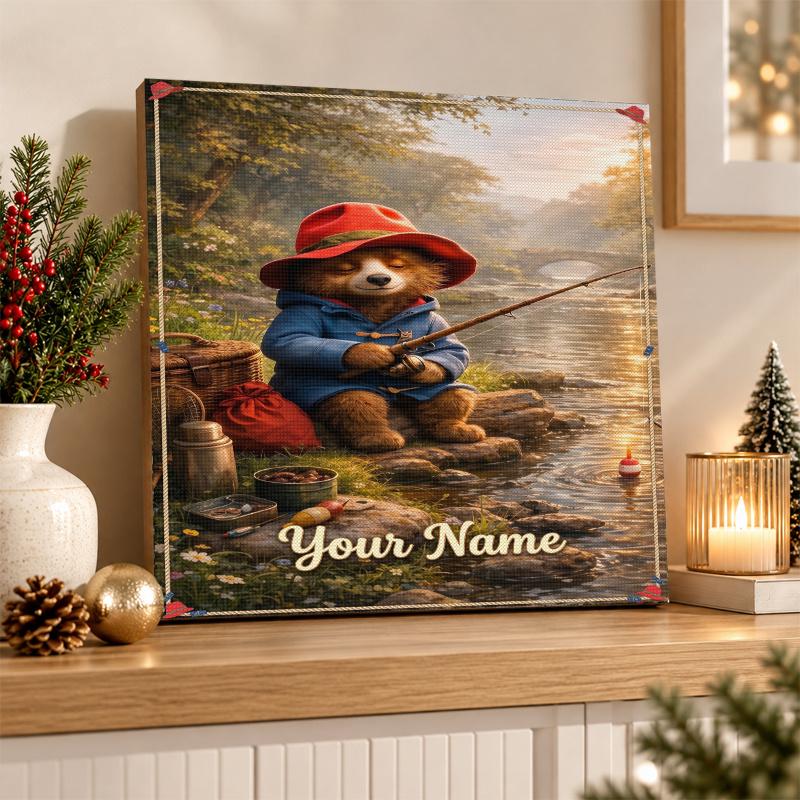 Paddington Custom Name Text 5D Diamond Painting Kit DIY Full Drill Diamond Art Decoration
