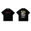 Demon Slayer Ghost Slayer Blade Short Sleeve T-Shirt Crew Neck Print Summer New Men's and Women's Streetwear