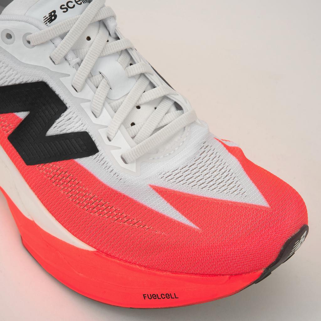 New Balance FuelCell SuperComp Elite v5 Acil Kırmızı Kadın Spor Ayakkabı Beyaz Siyah WRCELLR5